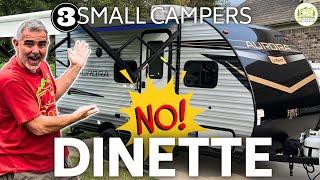 3 Small Campers With NO Dinette - 2024 Models