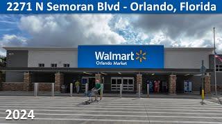 Walmart Orlando Market at 2271 N Semoran Blvd in Orlando, Florida - Shopping Grocery Store 5988