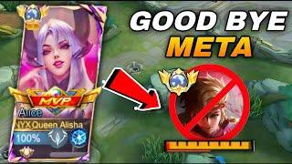 GOODBYE YIN META !! THIS NEW ALICE BUILD & EMBLEM WILL MAKE YIN USELESS IN RANKED GAME !! MLBB