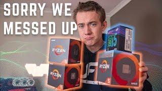 We Were Wrong - Ryzen 5 2400G vs 1600, 2600 & i5-8400