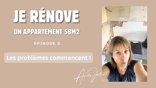 Rénovation Appartement 58 m2 - Episode 2 : les problèmes commencent...