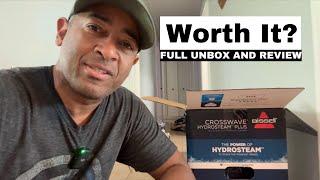 Bissell Crosswave Hydrosteam Plus Unboxing and DETAILED Review