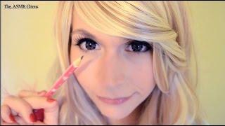 ASMR Drawing On Your Face w/ Unintelligible Layered Whispering