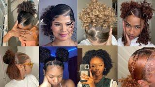 ~ Cute Curly hairstyles to try in 2025 // natural hairstyles compilation 