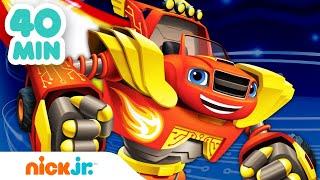 Blaze e le Mega Macchine | 40 MIN di Robot Blaze alla Riscossa | Nick Jr.