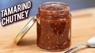 Sweet And Sour Tamarind Chutney - Instant  Chutney For Chaat - Easy Chutney Recipe - Ruchi