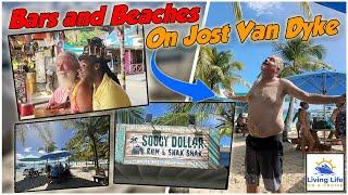 Jost Van Dyke Bars and Beaches with Villa Vie Odyssey  | Living Life on a Cruise