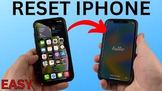 How to Reset iPhone to Factory Settings - 2023