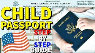 How To Apply For Child US Passport 2024 