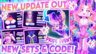 HUGE NEW UPDATE OUT! New Items, CODE & Hairstyles, Set Reworks & More! ASTRO RENAISSANCE 🪐| Roblox