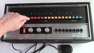 1971 Gibson Maestro MRK-2 Analog Drum Machine Box