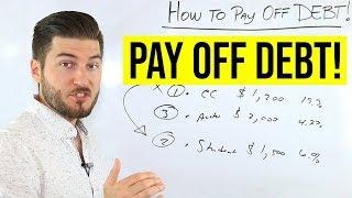 How To Pay Off Debt (Debt Snowball vs Debt Avalanche)