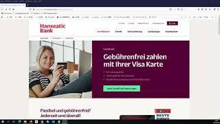 Hanseatic Bank GenialCard: Alle Vorteile, Gebühren & Beantragung!