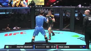 Fergus Jenkins (CFC, Christchurch New Zealand)  VS Zhaxybek Aimakhanov (Kazakhstan)