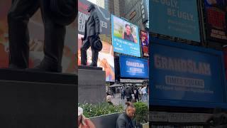 WALKING THROUGH TIMES SQUARE, NEW YORK | #newyorkcity #nycwalk #manhattan #nyc #timessquare #fyp