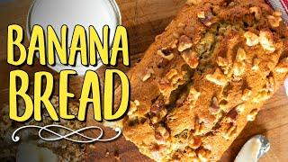 Homemade Moist & Delicious Banana Bread Recipe  (No Yeast)