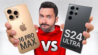 iPhone 16 Pro Max VS Galaxy S24 Ultra : le Gros Comparatif !