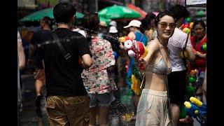 Songkran fun in Khao San