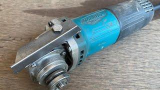 Smart idea for sharpening drill bits with CORNER GRINDERS!!