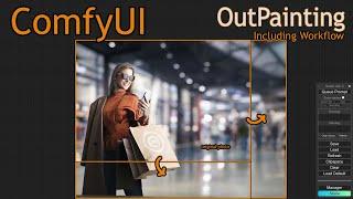 ComfyUI Outpaint workflow #comfyui  #outpaint  #workflow