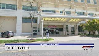 Randolph Health hits ICU capacity: 'All beds are full right now'