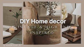 DIY Home Decor | 4 Vintage & High End Inspired | Amber Interiors, McGee & Co, & Olive Atelier