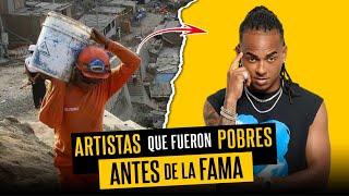 10 Artistas que vivieron en la pobreza y hoy son millonarios.