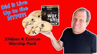 The Zildjian K Custom Worship Pack. Did it live up to the hype? Let's find out!