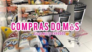 COMPRAS DO MÊS DE SETEMBRO+chocada com o valor/ Estefiny Pacheco #comprasdomes #vlogdecompras #vlog