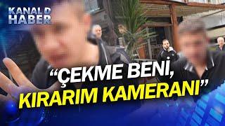 Samsun'da Bir Genç Polise Direndi, Gazetecilere Saldırdı #Haber