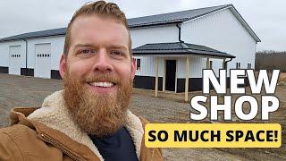 NEW SHOP ALERT! 120x40x14 Pole Barn