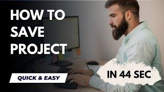 Capcut PC Tutorial - How To Save Project