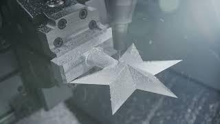 Let it Snow: Christmas Star Machining on the DMU 65 monoBLOCK 2nd Generation