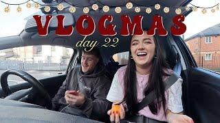 get ready with me while i spill our christmas traditions vlogmas day 22