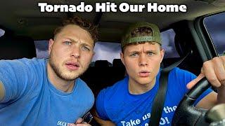 Dangerous Tornado Chase (It hit our home)