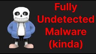 I Created Undetectable Malware... Kinda