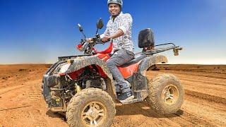 First Time Ever Monster ATV Bike  #mrsuncityvlog