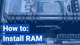 How to install DDR4 RAM: A step by step guide