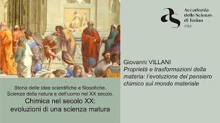 Giovanni Villani, Proprietà e trasformazioni della materia