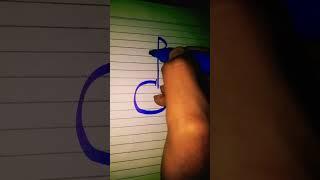 C#calligraphy #learning #lettering #youtubeshort