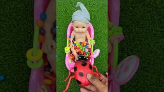 ASMRWASH  Jingle Balls Mixx inTup Funny baby  #satis #asmr #ASMRWASH