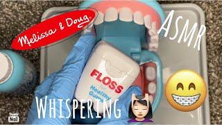 Melissa & Doug Dentist kit + extras |ASMR