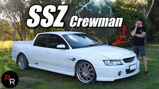 See This Insanely Rare Crewman SSZ! V8, Manual Work Ute