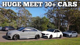 Taking The RS3 To It's First All Euro Meet | Audi, BMW , AMGs Everywhere