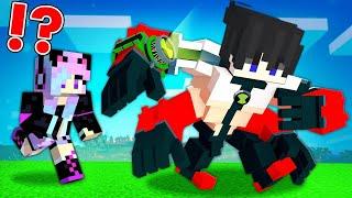 BEN 10 OMNITRIX Speedrunners vs Hunter in Minecraft!