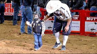 Mutton Bustin' highlights | San Antonio Rodeo | Feb. 8, 2024