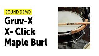 Gruv-X | X-Click | Cross Stick Snare Add-on | Sound Demo