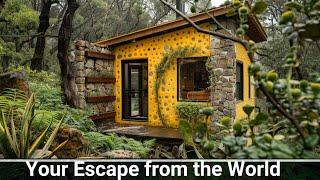 Stone House Design Ideas | Escape to a Hidden Stone House in the Forest: The Ultimate Secret Retreat