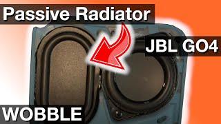 JBL GO4 Passive Radiator Wobble Test