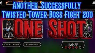 Mortal kombat mobile another successfully twisted tower boss final fight 200 one shot